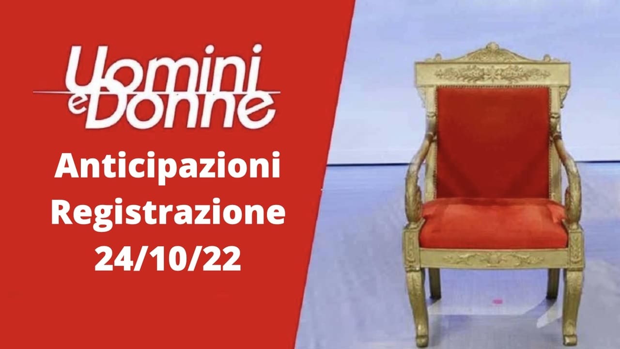 Anticipazioni Uomini e Donne, registrazione 24/10:  lite furiosa tra Platano e Di Padua