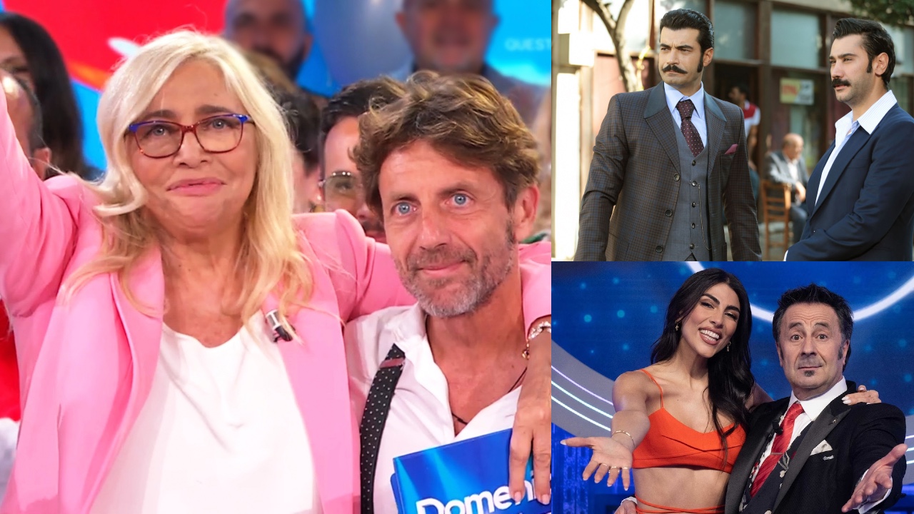 Ascolti tv ieri: Mara Venier chiude al 19%, Rai1 batte Canale 5. Stabile Gialappa’s