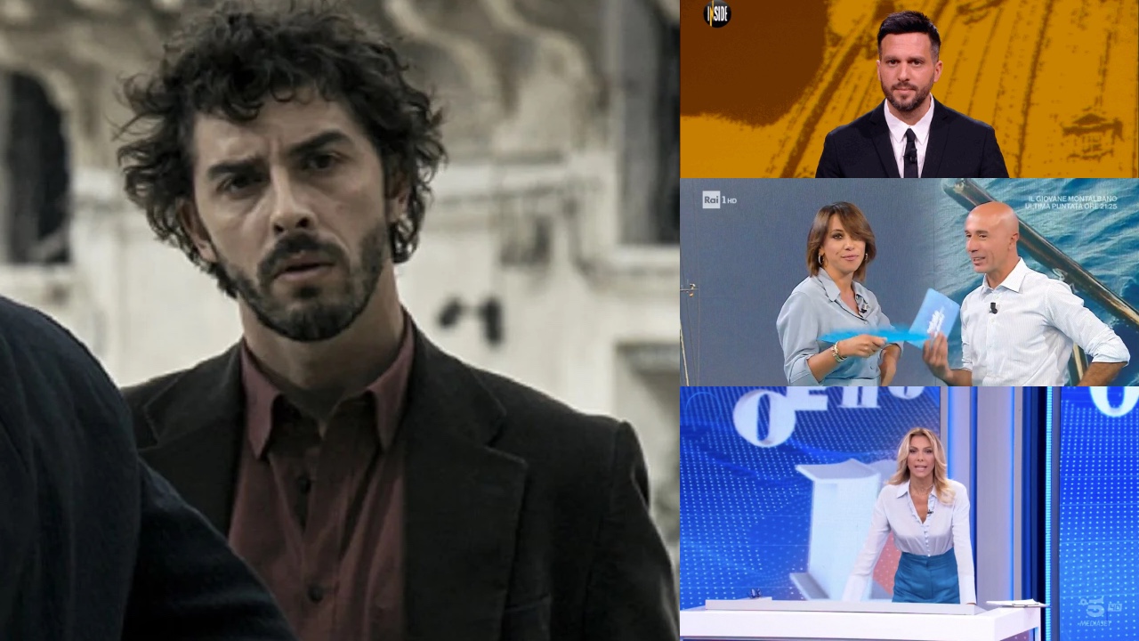 Ascolti tv ieri: leader Il Giovane Montalbano, Morning News meglio di Rai1