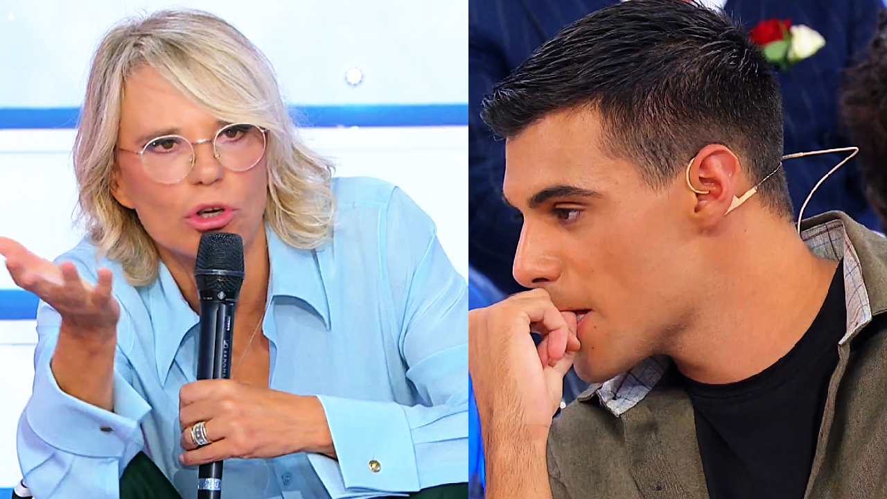 Uomini e Donne, Maria De Filippi sgrida Cristian: «Da che pulpito...»