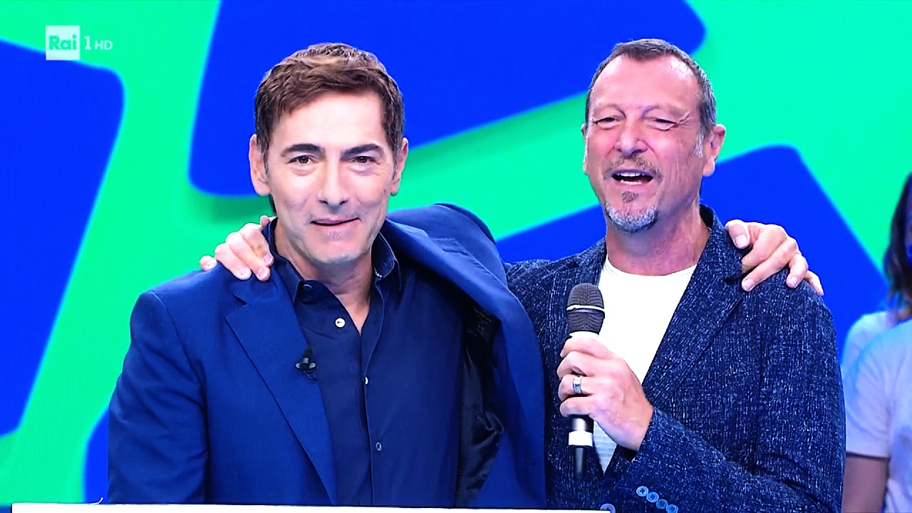 Marco Liorni e Amadeus salvano Rai1: ascolti monster e successo