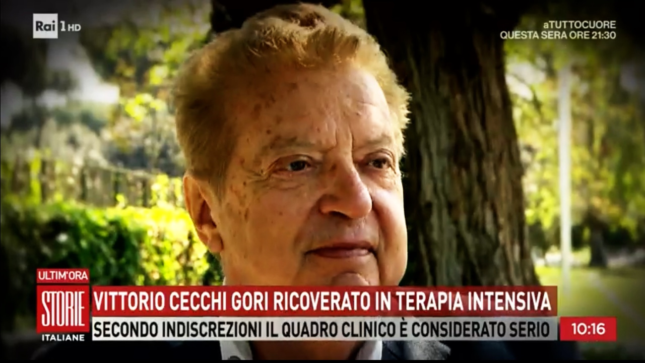 Vittorio Cecchi Gori in terapia intensiva: come sta e cosa è successo