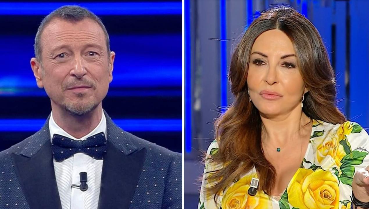 Amadeus lascia la Rai? Sabrina Ferilli furiosa: «Gente sputt****a, che schifo»