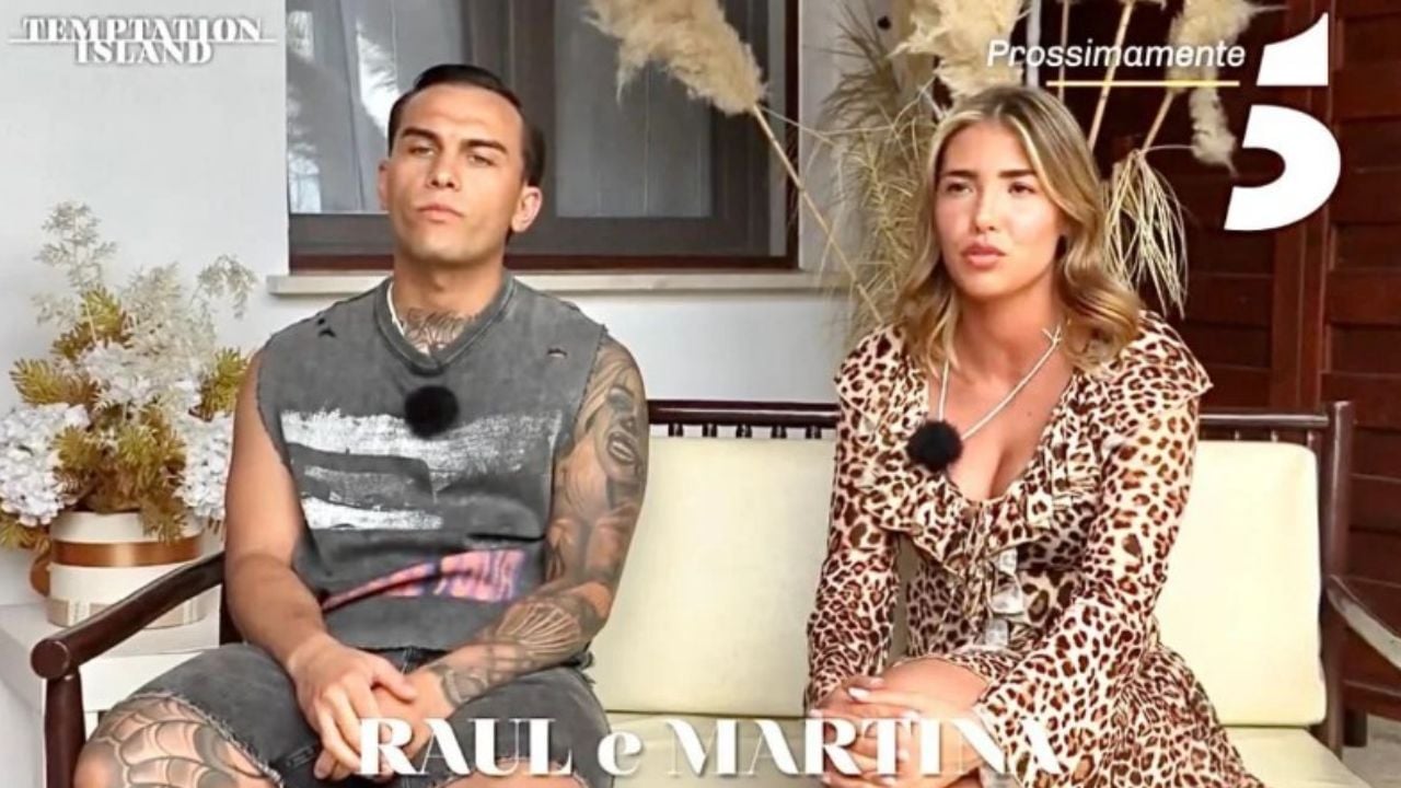 Temptation Island, Raul e Martina sono la quarta coppia: lui geloso e possessivo