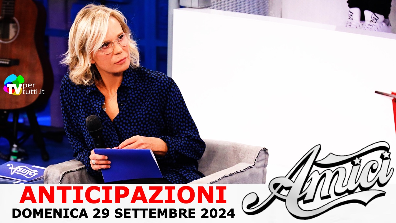 Anticipazioni Amici 24 prima puntata: nomi nuovi allievi e ospiti