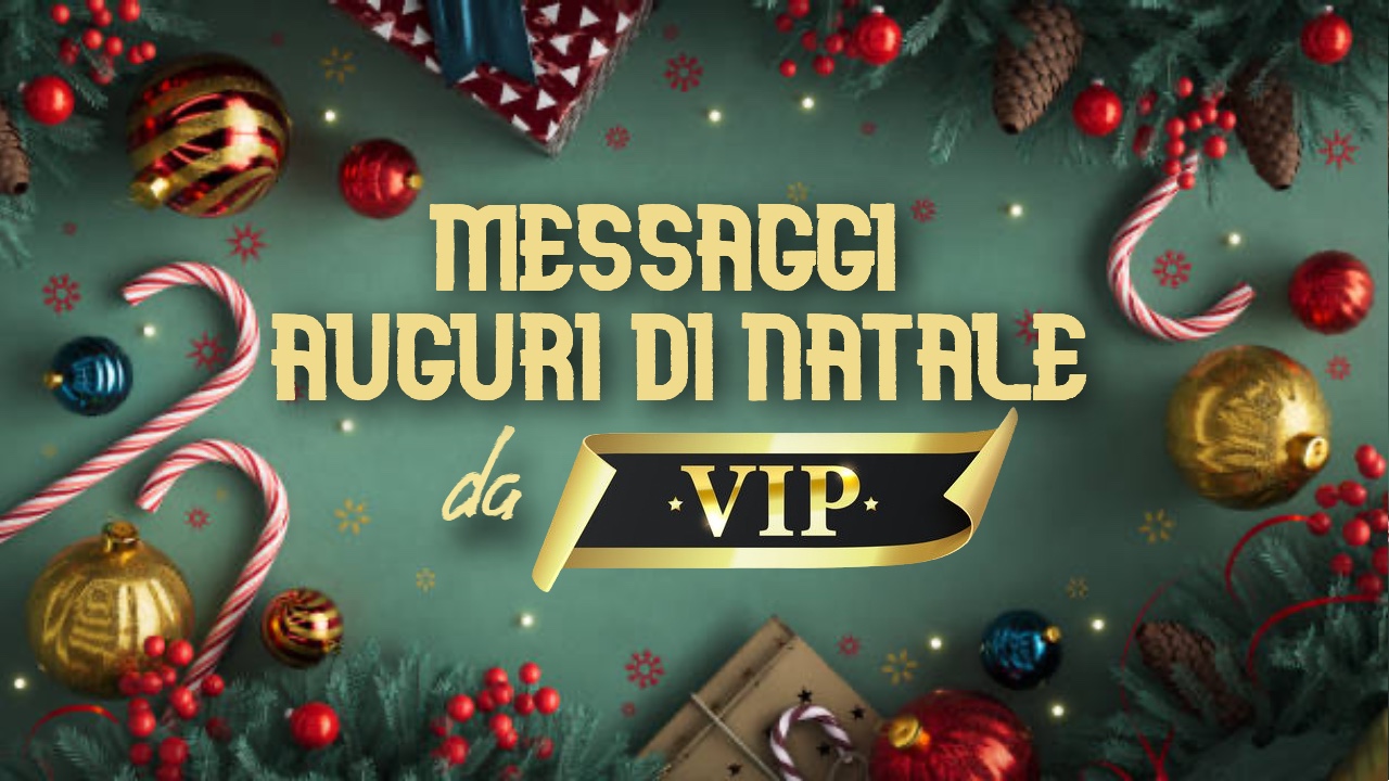 Auguri di Natale da un VIP: regala un videomessaggio personalizzato