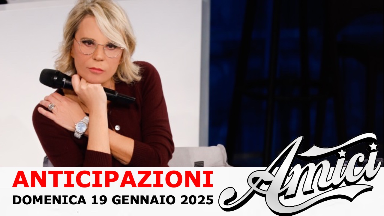 Anticipazioni Amici 19 gennaio 2025: Luk3 e Chiara fanno litigare i prof