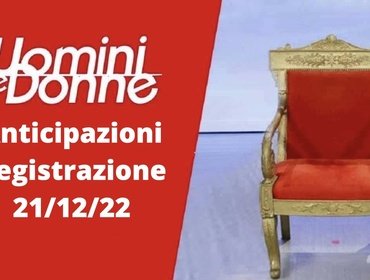 Anticipazioni Uomini e Donne del 21/12: un tronista abbandona il trono