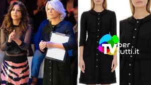 Vestito Maria De Filippi C’è Posta seconda puntata: marca e prezzo da urlo