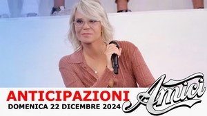 Anticipazioni Amici 22 dicembre 2024: ballerina fuori, cantante assente