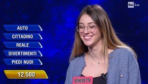 L’Eredità, Benedetta si scatena al parco: finalmente la vittoria