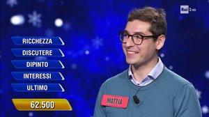 Ascolti TV 18 dicembre, a L’Eredità Mattia si perde nei particolari