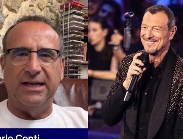 Carlo Conti usato da Rai per boicottare Amadeus: annuncio su Sanremo al TG1