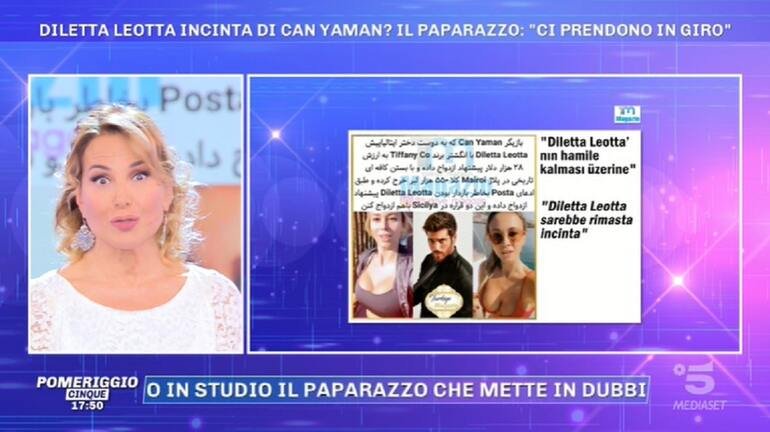 Pomeriggio 5: rivelazione su Diletta Leotta e Can Yaman