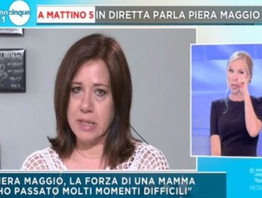 Mattino 5, Federica Panicucci in lacrime: «Molto difficile»