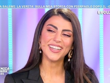 Domenica Live: Giulia Salemi parla del suo rapporto con la ex di Pierpaolo Pretelli