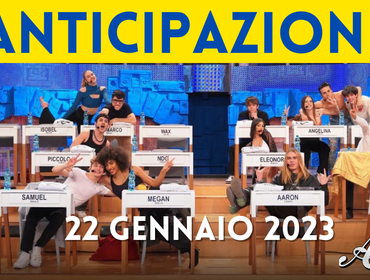 Anticipazioni Amici 22: eliminati e ingressi al Serale del 22 gennaio 