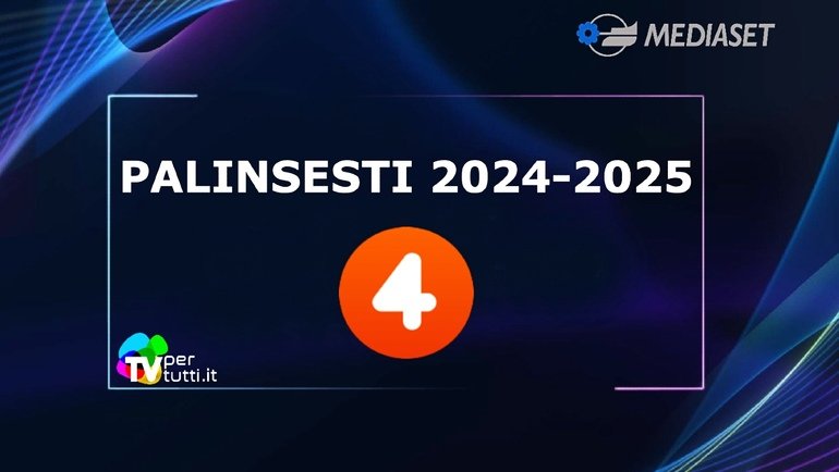 Palinsesti Rete 4 2024-25: Bianca Berlinguer raddoppia e new-entry