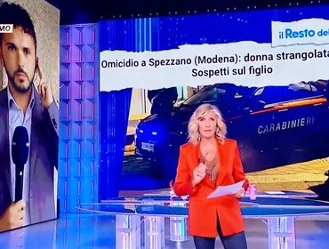 Myrta Merlino difesa da Mediaset per esclusiva assassino di Modena