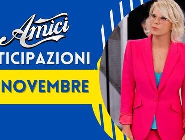 Anticipazioni Amici 22, domenica 20 novembre: spoiler su allievi e ospiti