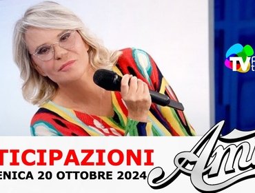 Anticipazioni Amici 24 puntata 20 ottobre: classifiche e scontri