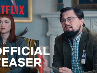 Don't Look Up: il teaser trailer del film Netflix con Leonardo DiCaprio e Jennifer Lawrence