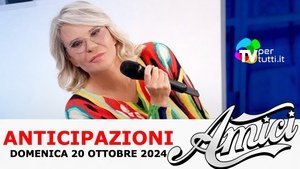 Anticipazioni Amici 24 puntata 20 ottobre: classifiche e scontri