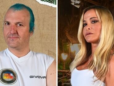 L'Isola dei Famosi: Ubaldo Lanzo contro Vera Gemma durante il serale