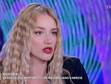 Heidi Baci a Verissimo sbugiarda Signorini: il video mai visto con Varrese